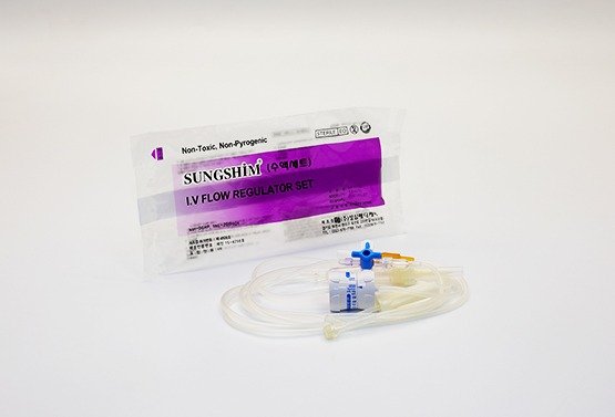Sungshim IV flow regulator set pouch